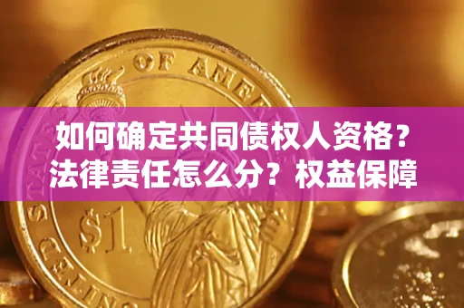 北京如何确定共同债权人资格？法律责任怎么分？权益保障技巧揭秘！